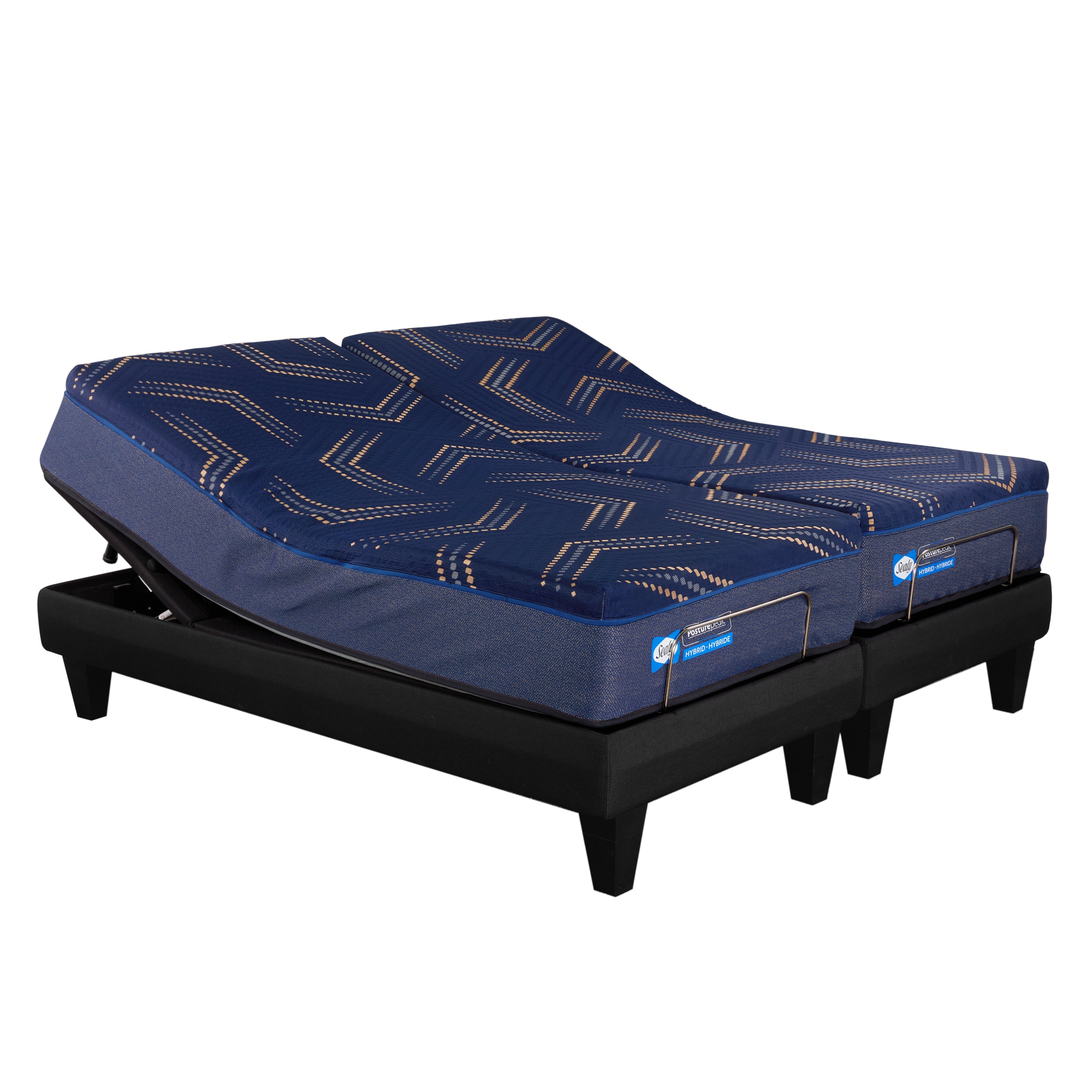 NEW! Sealy Luxury Hybrid Split King Adjustable Bed Package