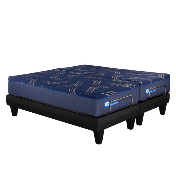 NEW! Sealy Luxury Hybrid Split King Adjustable Bed Package second image