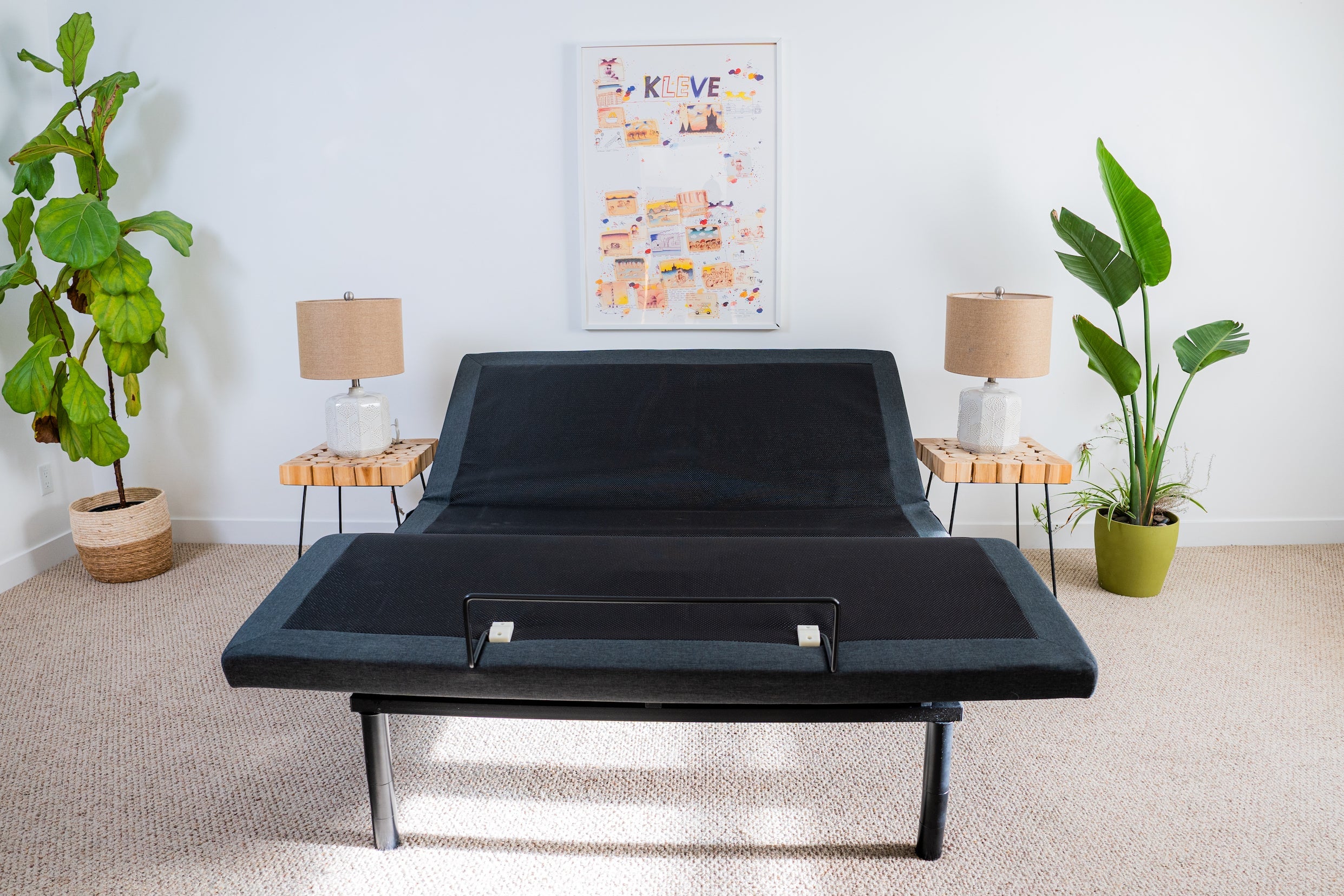 Demo Kingsdown Ensley Queen Adjustable Bed Package