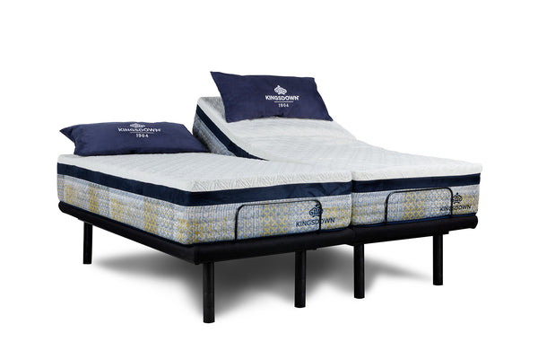 Kingsdown Empress Split Queen Adjustable Bed Package