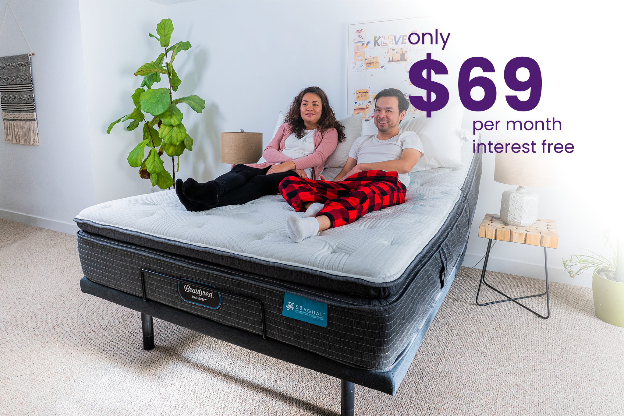 The Ultimate Beautyrest Queen Adjustable Bed Package