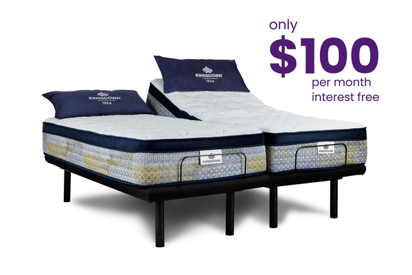 Serenity Series Split King Adjustable Bed Package Leva Sleep