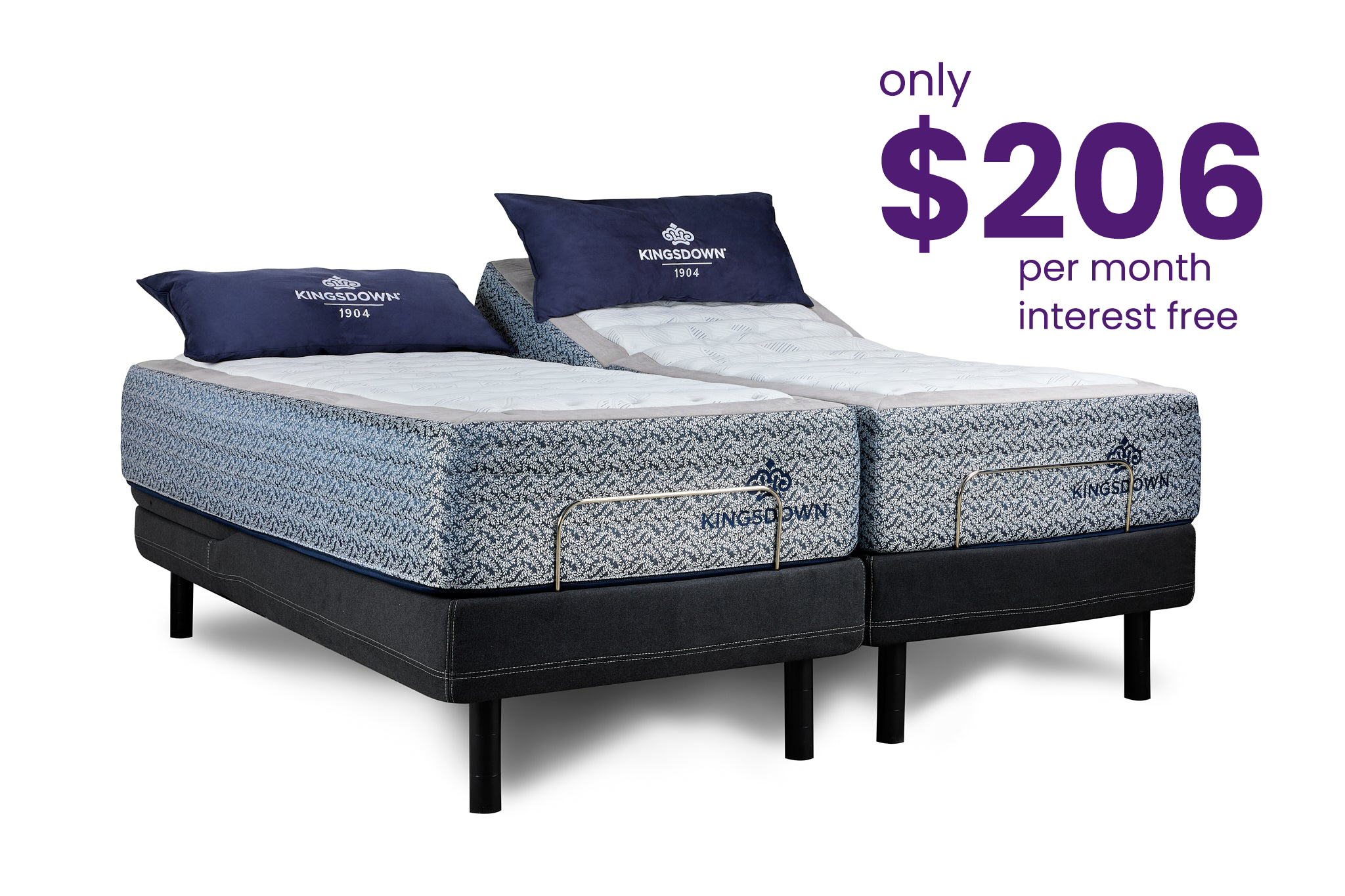 Floor Model Clearance Kensington Split King Adjustable Bed