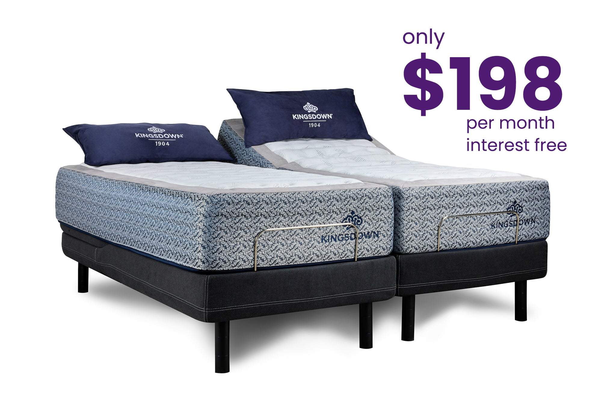 Final Clearout Kensington Split Queen Adjustable Bed Leva Sleep Final clearout kensington split queen adjustable bed leva sleep