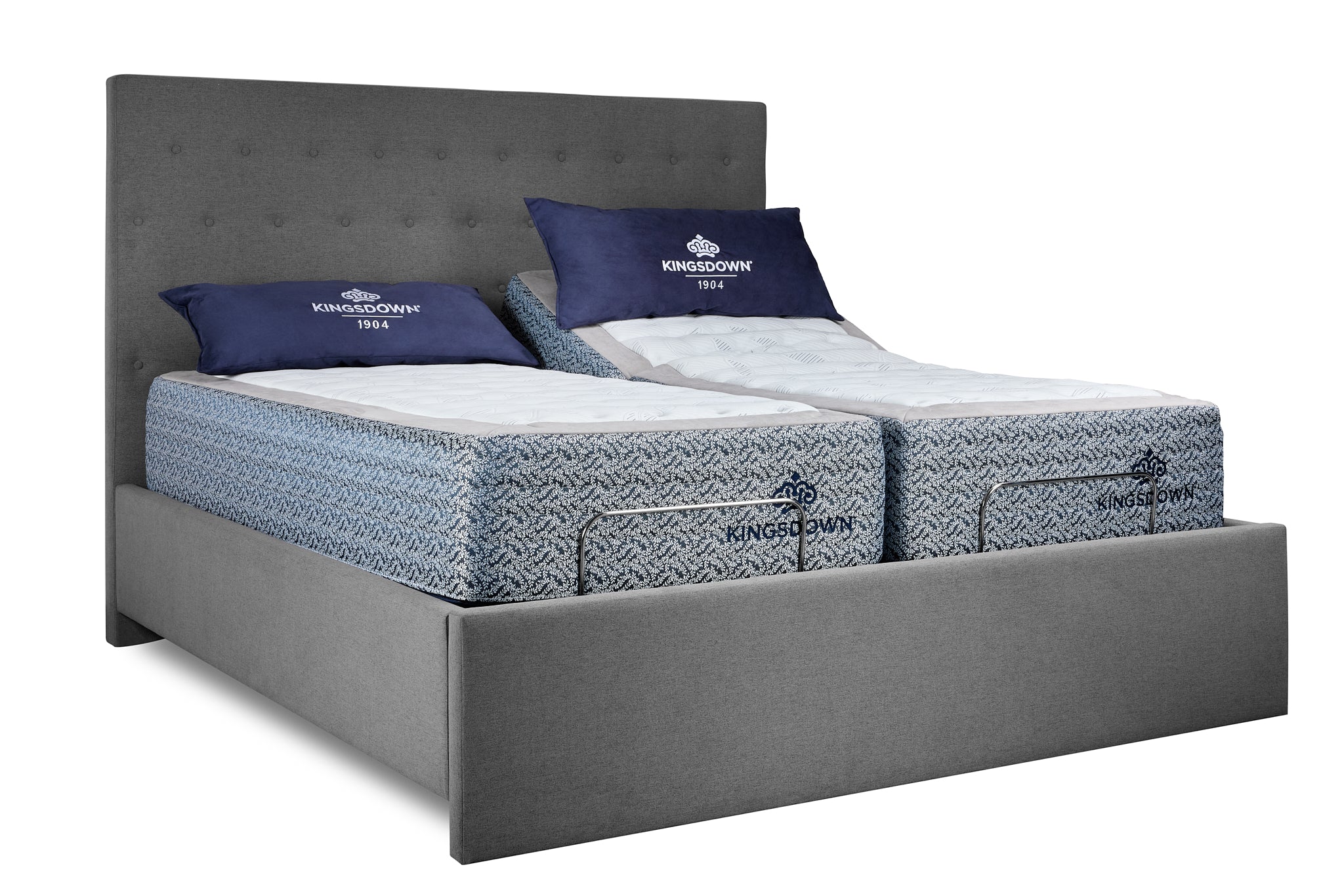 Demo Kingsdown Kaitlan Queen Adjustable Bed Package
