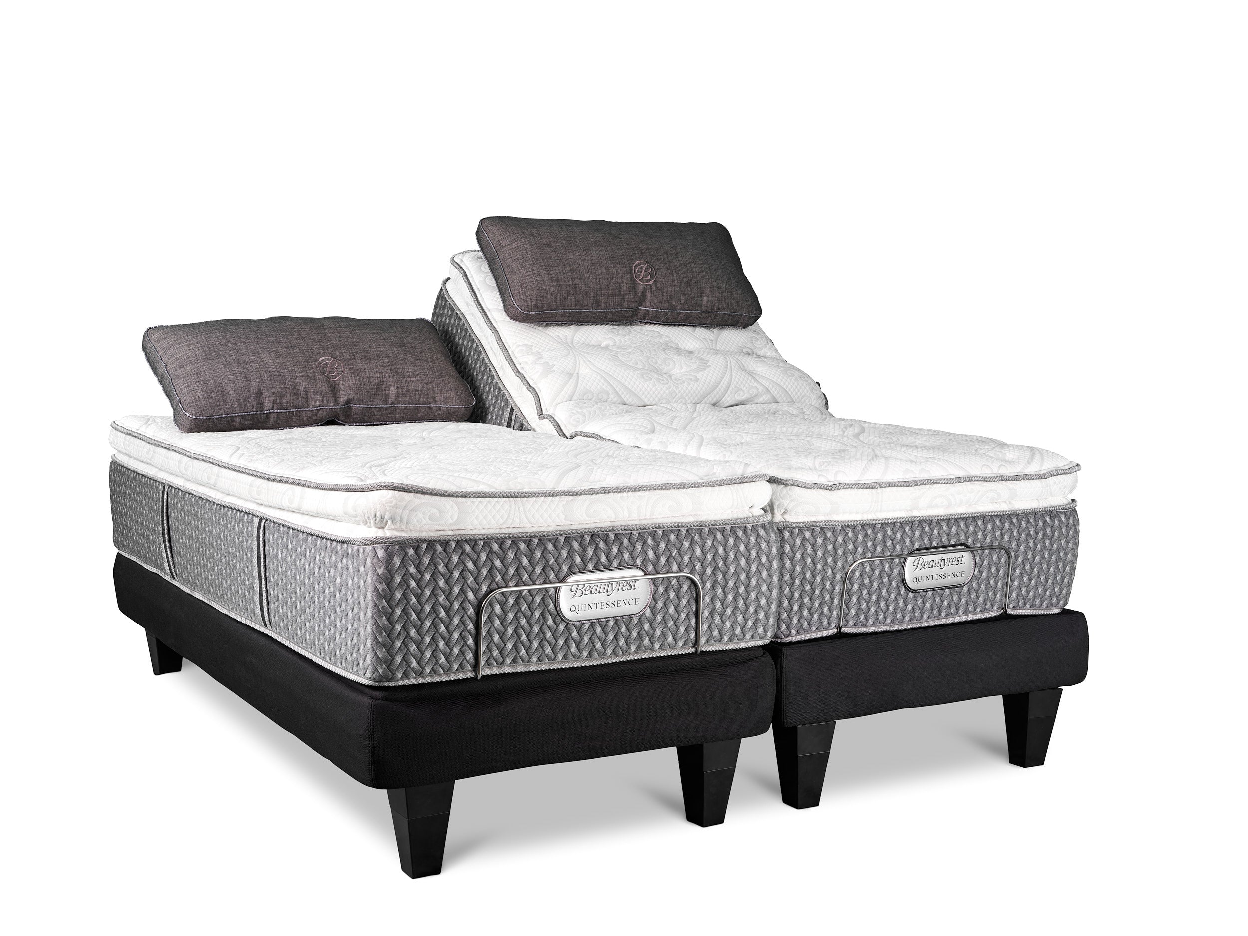 Beautyrest Quintessence Platinum Eurotop Split King Adjustable Bed