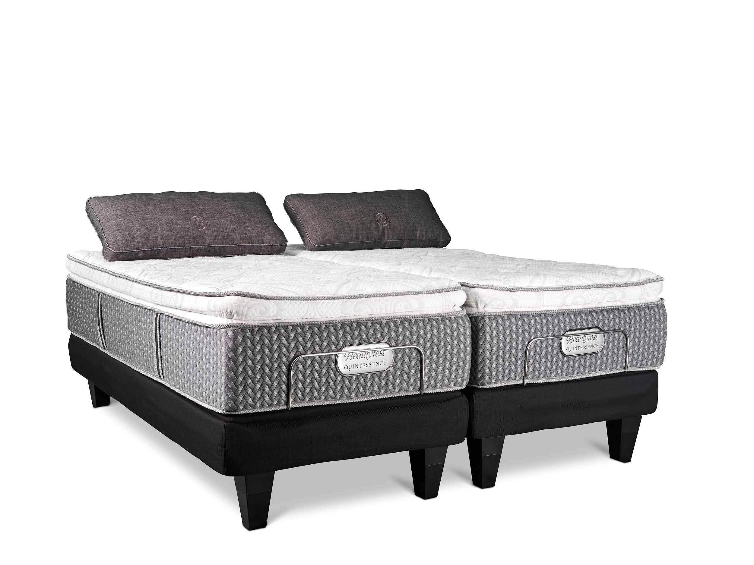 Beautyrest Quintessence Platinum Eurotop Split King Adjustable Bed