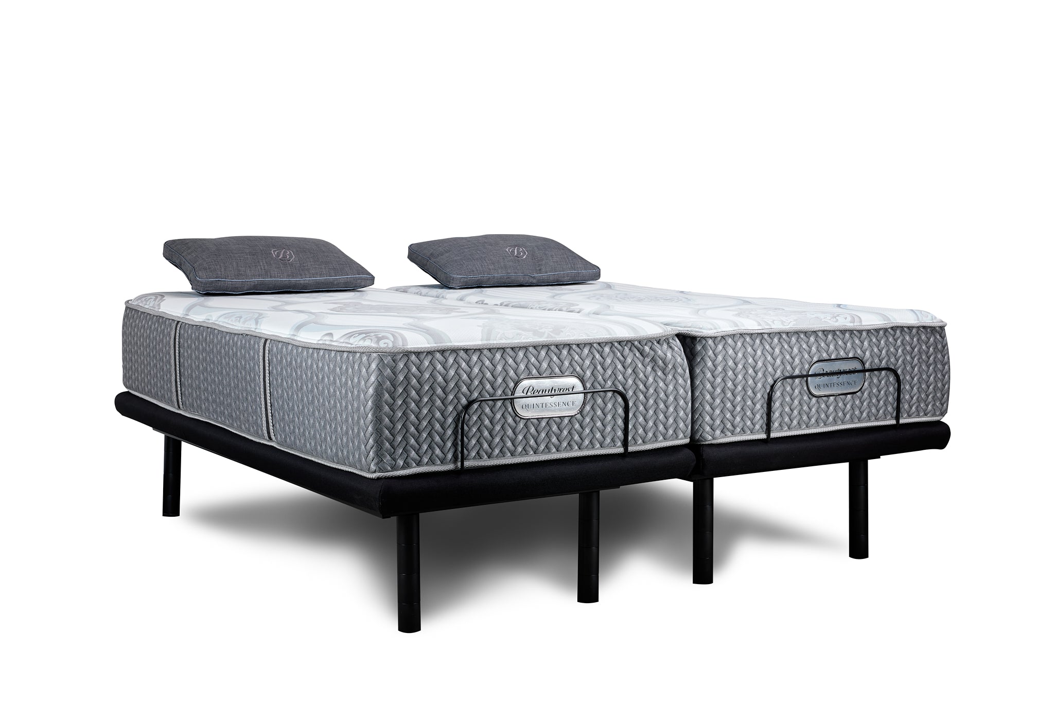Beautyrest Quintessence Platinum Split King Adjustable Bed