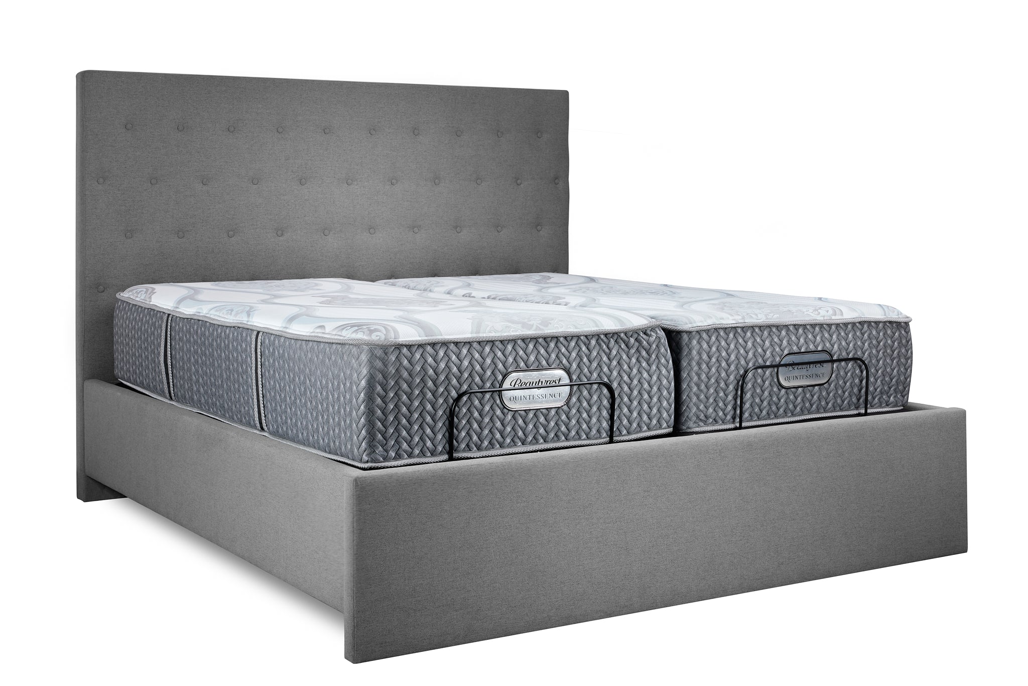 Beautyrest Quintessence Platinum Split King Adjustable Bed