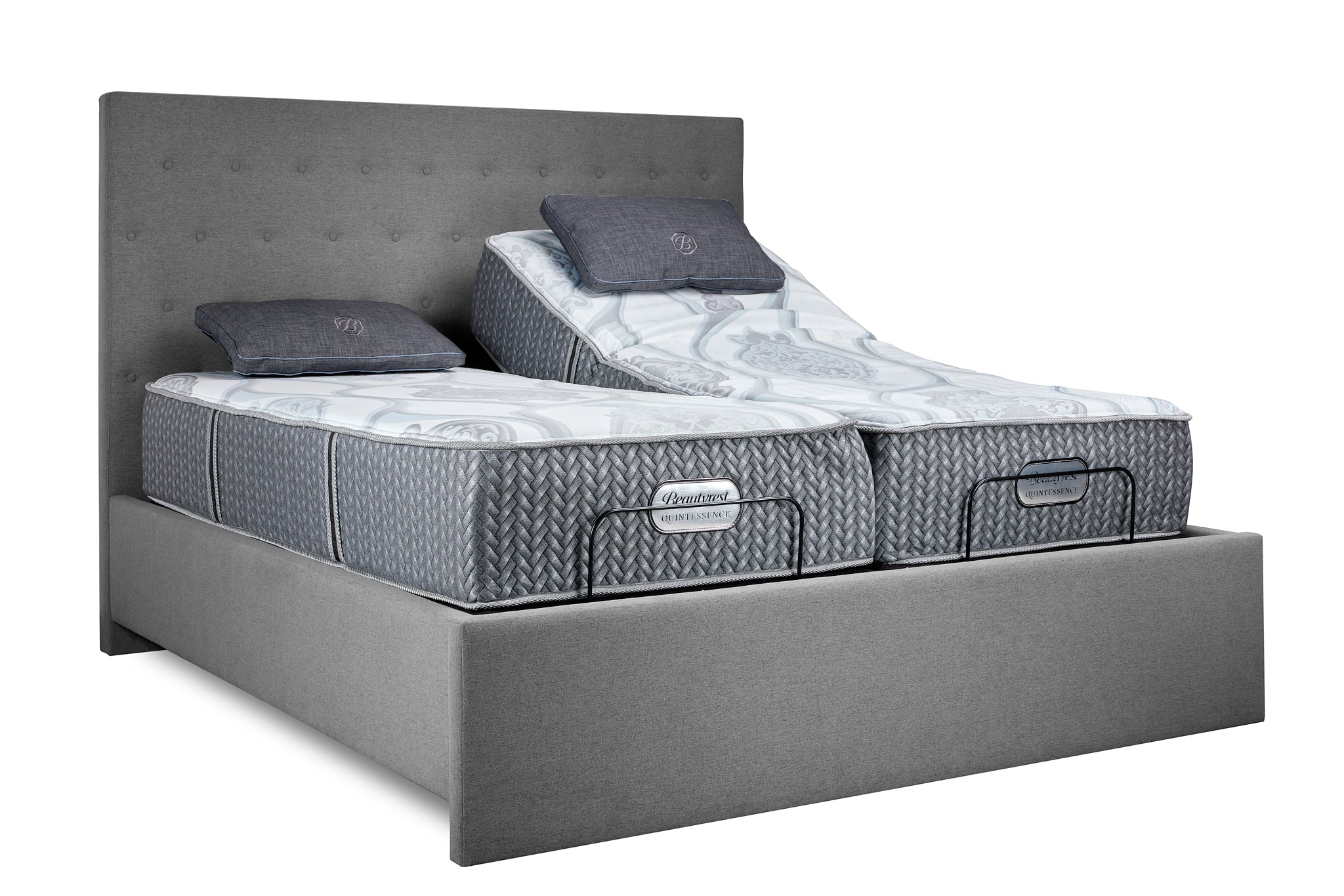 Beautyrest Quintessence Platinum Split King Adjustable Bed