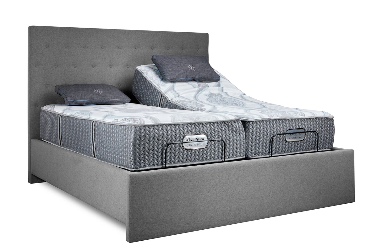 Demo Beautyrest Quintessence Platinum Split King Adjustable Bed – Leva ...