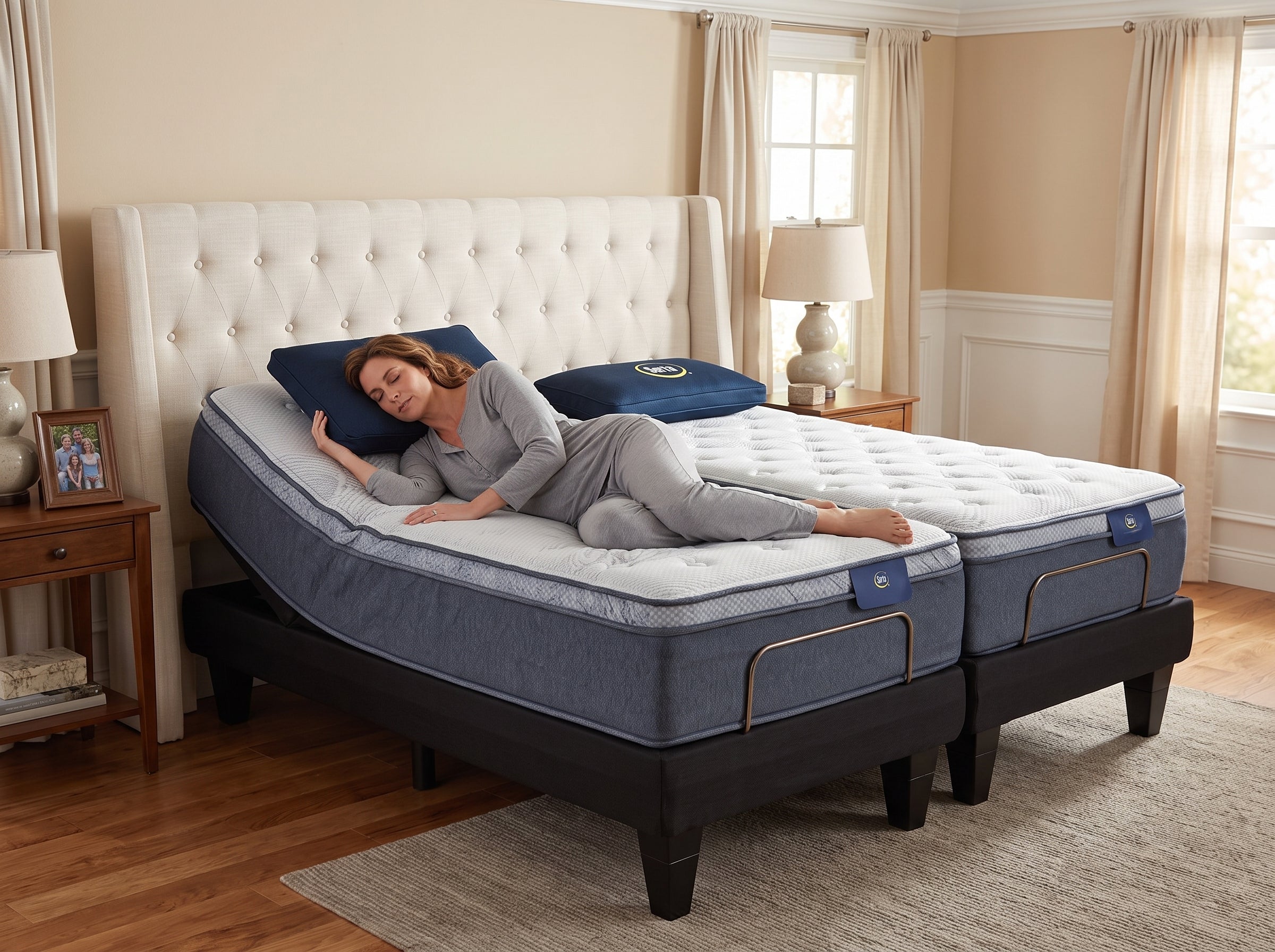 Serta Signature Series Adjustable Bed Package