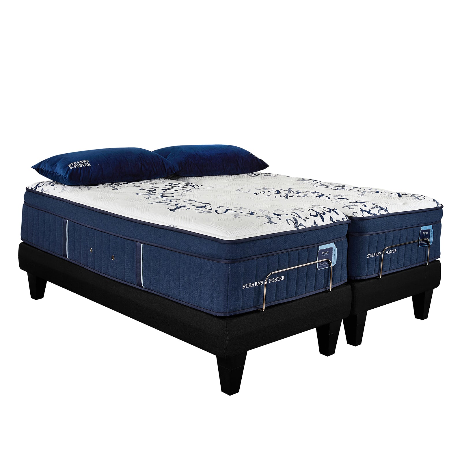 Stearns & Foster Estate Winslet Split King Adjustable Bed Package