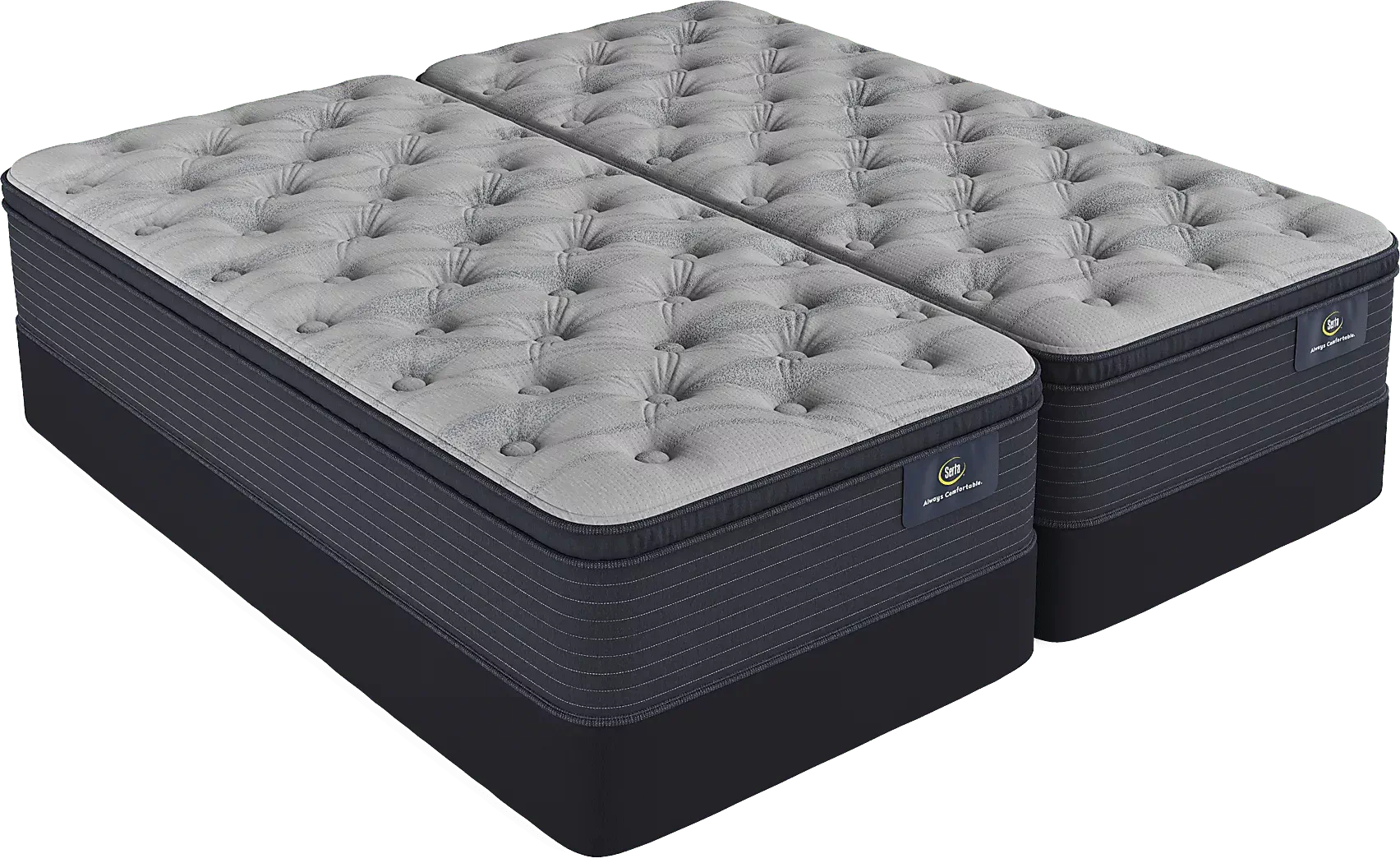 Demo Serta Perfect Sleeper Hybrid Split King Package
